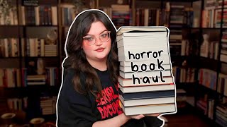 horror book haul part 1 [upl. by Jeanne682]