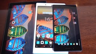 Lenovo launches trio of super cheap Android Marshmallow tablets [upl. by Suirtemed]