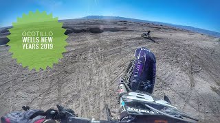 OCOTILLO WELLS NEW YEARS 2019 JUMPS DOUBLES AND FIRE [upl. by Assillam]