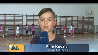 Filip Knezić Rukometni klub Petrinja [upl. by Nannarb]