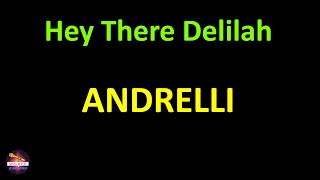 Andrelli  Hey There Delilah Lyrics version [upl. by Notyal]