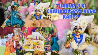 Akshaya tritiya par laddu Gopal ki Chandan seva priyankapanditofficial6820 laddugopal radheradhe [upl. by Artenehs]