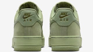 NIKE AIR FORCE 1 LOW LX “OIL GREEN”  DETAILED LOOK  PRICE [upl. by Punke]