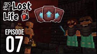 The Quest For NETHERITE Lost Life Episode 7 [upl. by Eliseo]