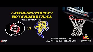 New Castle Red Hurricane vs Butler Golden Tornado  Boys Basketball  WPIAL Sec16A  Jan 5 2024 [upl. by Camile]