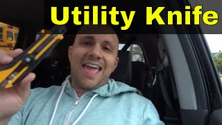 How To Change The Blade On A Utility KnifeEasy Tutorial [upl. by Ahsea56]