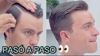 Corte de pelo para hombres estilo Clásico tutorial moderno cortedepelo hairstyle barber shots [upl. by Dnomhcir138]