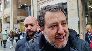 Salvini a Piacenza per le regionali [upl. by Sikko]