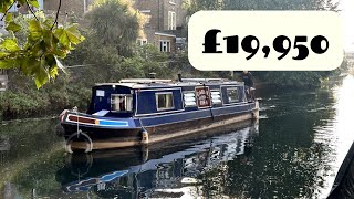 Beautifully Renovated Narrow Boat Canal Boat 36 foot for sale [upl. by Shelly]