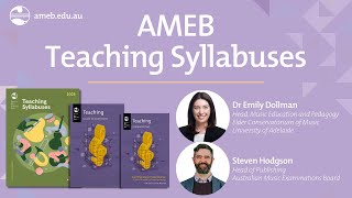 AMEB Teaching Syllabuses Webinar [upl. by Eseerahs]