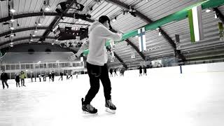 Freestyle Ice Skating London  PreLockdown Freestyle 2020 [upl. by Auqinu]