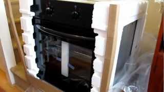 Unboxing Budget LOGIK LBFANB10 Electric Oven Video [upl. by Nilra860]