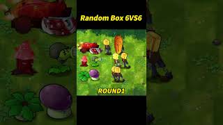 PVZ 1 Fusion Challenge 6 Plant Boxes vs 6 Zombie Boxespvz plantsvszombies pvzchallenge [upl. by Attenad]