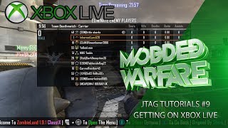 JtagRGH Tutorials 9 How to get on Xbox Live [upl. by Lazaruk]