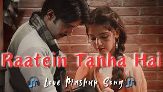 Raatein Tanha Hai Slowed Reverb Song  Love mashup song  MUSIC ADDA  new release song [upl. by Porty]