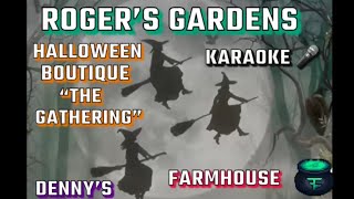 Day 3 Rogers Gardens Halloween Boutique quotThe Gatheringquot dinner and more search for merch spots [upl. by Siddon750]