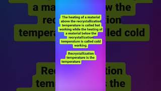 hot working and cold workingshortsvideoeducationshortsfeedphysicstechtechnology [upl. by Nnagem]