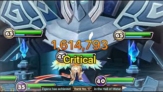 Water B10 INSANE DAMAGE SPEED TEAM Top 20 Time Summoners War [upl. by Joice]