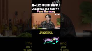 Jung Kook and ARMYs Vocal Harmony🎶Suchwita SugaampJungkook speak in English bts jungkook suga ai [upl. by Malaspina760]