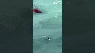 Coast Guard’s Dramatic Rescue After Hurricane Milton Near Longboat Key [upl. by Jessalyn653]