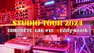 STUDIO TOUR 2024 by Eddy Sonik  Virtual Analog 10 [upl. by Terchie]