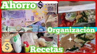 ✨organizando mi gasto💰 ahorro semanal💵500 ofertas Soriana [upl. by Ahsienel]