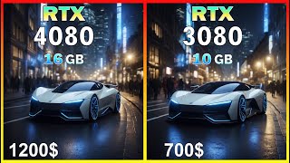 RTX 4080 vs RTX 3080  quick comparison in 50 games at 4K max settings [upl. by Eniala]