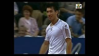 Whos winning Paradorn Srichaphan VS Roger Federer  Basel 2006 SemiFinal [upl. by Ahsiaa]