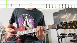 Vampire Social Club  Chicosci Guitar lesson with Tabs Tuning Drop D [upl. by Niessuh640]