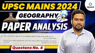 UPSC Mains 2024  UPSC Mains GS 1 Paper 2024 Analysis  Detailed Analysis amp Answer  OJAANK IAS [upl. by Tresa]