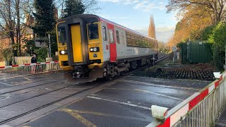 Nantwich Station Level Crossing  Cheshire [upl. by Koenraad]