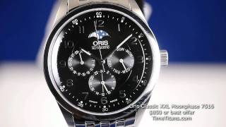 Oris Classi XXL Moonphase 7516 [upl. by Ajax]