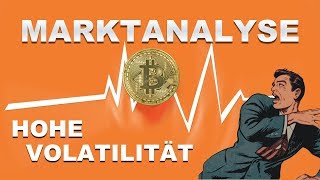 Kryptowährungen Marktanalayse  Extreme Volatilität [upl. by Ahtibbat]