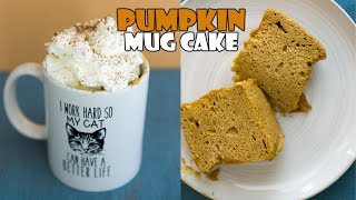 Keto Microwave Pumpkin Cake [upl. by Sonnie]