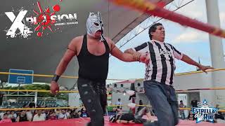 The King Persa vs Black Love XPLOSIÓN LUCHA LIBRE [upl. by Lewis]