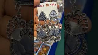 Oxidised Jumka 🩵 shortvideo shorts short reels subscribe youtube trending beautiful love [upl. by Erine948]