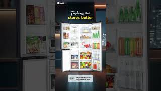 Haier 3 Door SidebySide Refrigerator [upl. by Nuawtna]