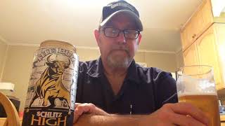 Schlitz High Gravity Malt Liquor quotThe Bullquot 85�v  The Beer Review Guy [upl. by Adlesirg]