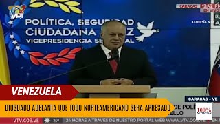 Todo norteamericano que llegue a Venezuela sera encarcelado adelanta el chavismo [upl. by Fabri]