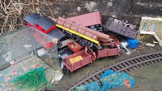 G scale open wagon kit  unboxing [upl. by Hymen]