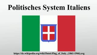 Politisches System Italiens [upl. by Adiam353]