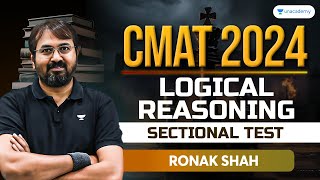 CMAT 2024 Logical Reasoning Practice Test  Ronak Shah [upl. by Walke323]