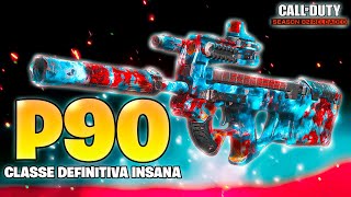 META DEFINITIVO A NOVA CLASSE DE P90 INSANA NA SEASON 2  MELHOR CLASSE P90 WARZONE 20 [upl. by Ahsinut]