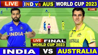 Live IND Vs AUS ICC World Cup 2023  Live Match Centre  India Vs Australia  2nd Innings [upl. by Goetz607]