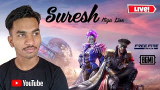 Free Fire MAX amp BGMI Playing With Subscribers On Live  Suresh Niga Live [upl. by Ataeb]