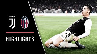 HIGHLIGHTS Juventus vs Bologna  21  Ronaldos 701st Goal [upl. by Dorrej756]