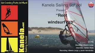 Windsurf rental on Isla Canela and Punta del Moral Huelva España [upl. by Ailin]