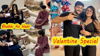 Valentine Pe Girlfriend Ko Diya Bhabhi Ka Gold Haar😱  Vinay Thakur Vlogs [upl. by Essyla]