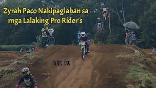 Zyrah Paco nakipaglaban sa Mga Lalaki Pro Riders [upl. by Tempest]