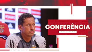 CONFERÊNCIA DE IMPRENSA  ANTEVISÃO SLBGVFC [upl. by Ahkeber]